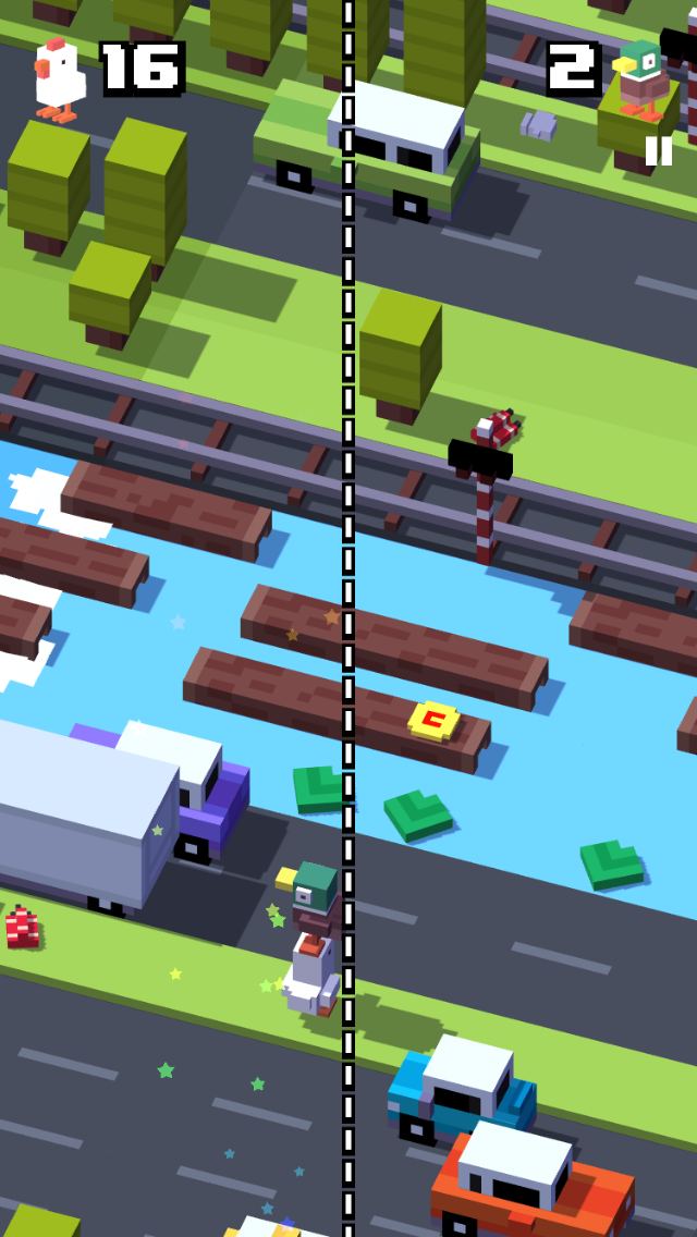 道路を渡り続けて世界記録を目指すゲーム【クロッシーロード(CROSSY ROAD)】の魅力とは？ ことがらし